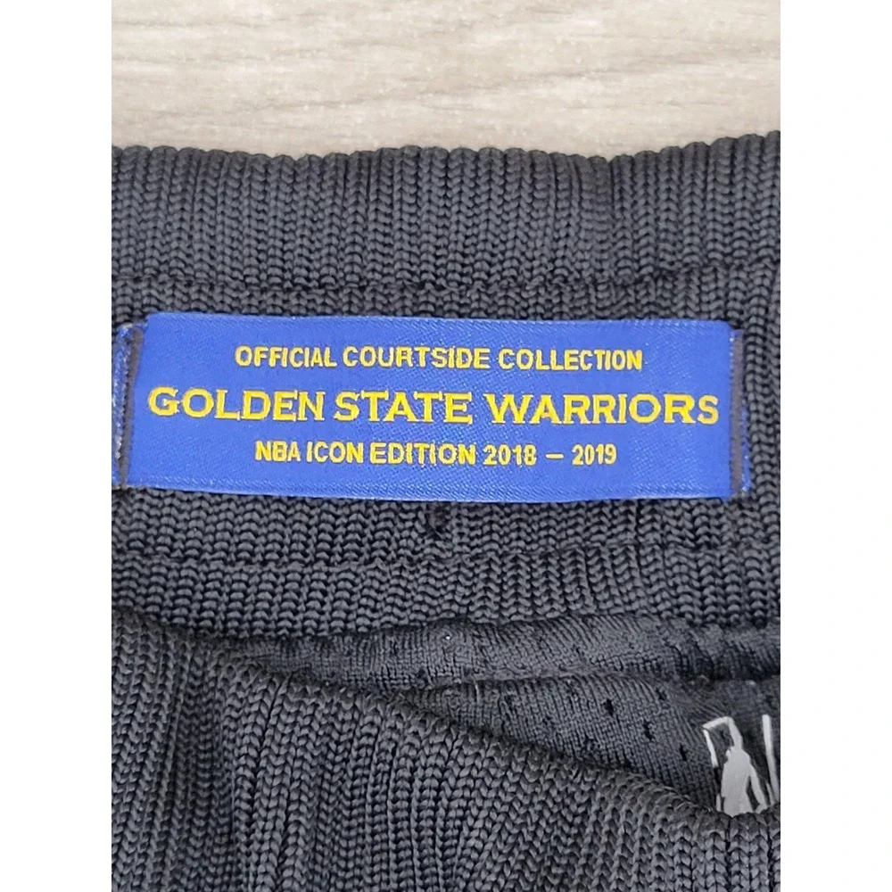 Nike Golden State Warriors NBA Basketball Shorts Men's Small Black 2018-2019
